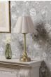Laura Ashley Erin Rechargeable Table Lamp Matt Antique Brass With Shade LED