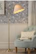 Laura Ashley Cordwell Floor Lamp Matt Antique Brass With Shade