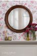 Laura Ashley Tate Mirror Dark Wood 60cm