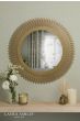 Laura Ashley Rushden Mirror Gold 60cm