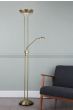 Montana Mother & Child Floor Lamp Antique Brass