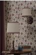 Joules Upton Wall Light Matt Red and Matt Antique Brass With Shade