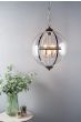 Vanessa 5 Light Pendant Polished Nickel And Clear