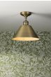 Joules Wollaton Semi-Flush Matt Antique Brass