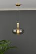 Aiden Easy Fit Pendant Smoked Glass
