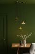 1 Light E14 Suspension Natural Brass