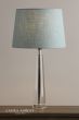 Laura Ashley Blake Large Table Lamp Crystal Polished Chrome Base Only