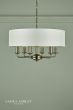 Laura Ashley Sorrento 6 Light Pendant Antique Brass With Ivory Shade