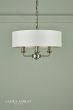 Laura Ashley Sorrento 3 Light Pendant Antique Brass With Ivory Shade