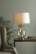 Laura Ashley Pineapple Large Table Lamp Champagne Cut Glass With Shade
