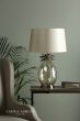 Laura Ashley Pineapple Large Table Lamp Champagne Cut Glass With Shade