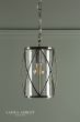 Laura Ashley Beckworth Lantern Polished Nickel Glass