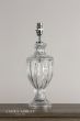 Laura Ashley Meredith Small Table Lamp Cut Glass Crystal Base Only