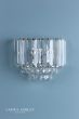 Laura Ashley Vienna Wall Light Polished Chrome Crystal
