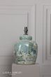 Laura Ashley Elizabeth Ceramic Table Lamp With Bird Print Design Base Only
