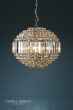 Laura Ashley Vienna 5lt Chandelier Crystal & Polished Chrome