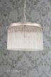 Laura Ashley Manon 3lt Pendant Champagne Clear Glass 