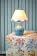 Laura Ashley Bramhope Table Lamp Blue Ceramic With Shade