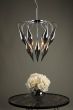 Magdalena 6 Light Pendant Polished Chrome and Smoked Glass