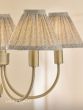 Laura Ashley Willowbrook 5 Light Pendant Matt Antique Brass With Shade