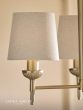 Laura Ashley Sullivan 3 Light Semi-Flush Matt Champagne With Shade