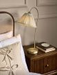 Laura Ashley Willowbrook Table Lamp Matt Antique Brass With Shade