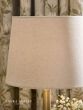 Laura Ashley Sullivan Table Lamp Matt Champagne With Shade