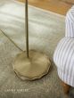 Laura Ashley Willowbrook Floor Lamp Matt Antique Brass With Shade
