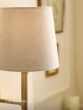 Laura Ashley Sullivan Wall Light Matt Champagne With Shade