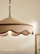 Laura Ashley Buckenham Pendant Rattan and Antique Brass