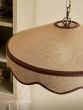 Laura Ashley Buckenham Pendant Rattan and Antique Brass