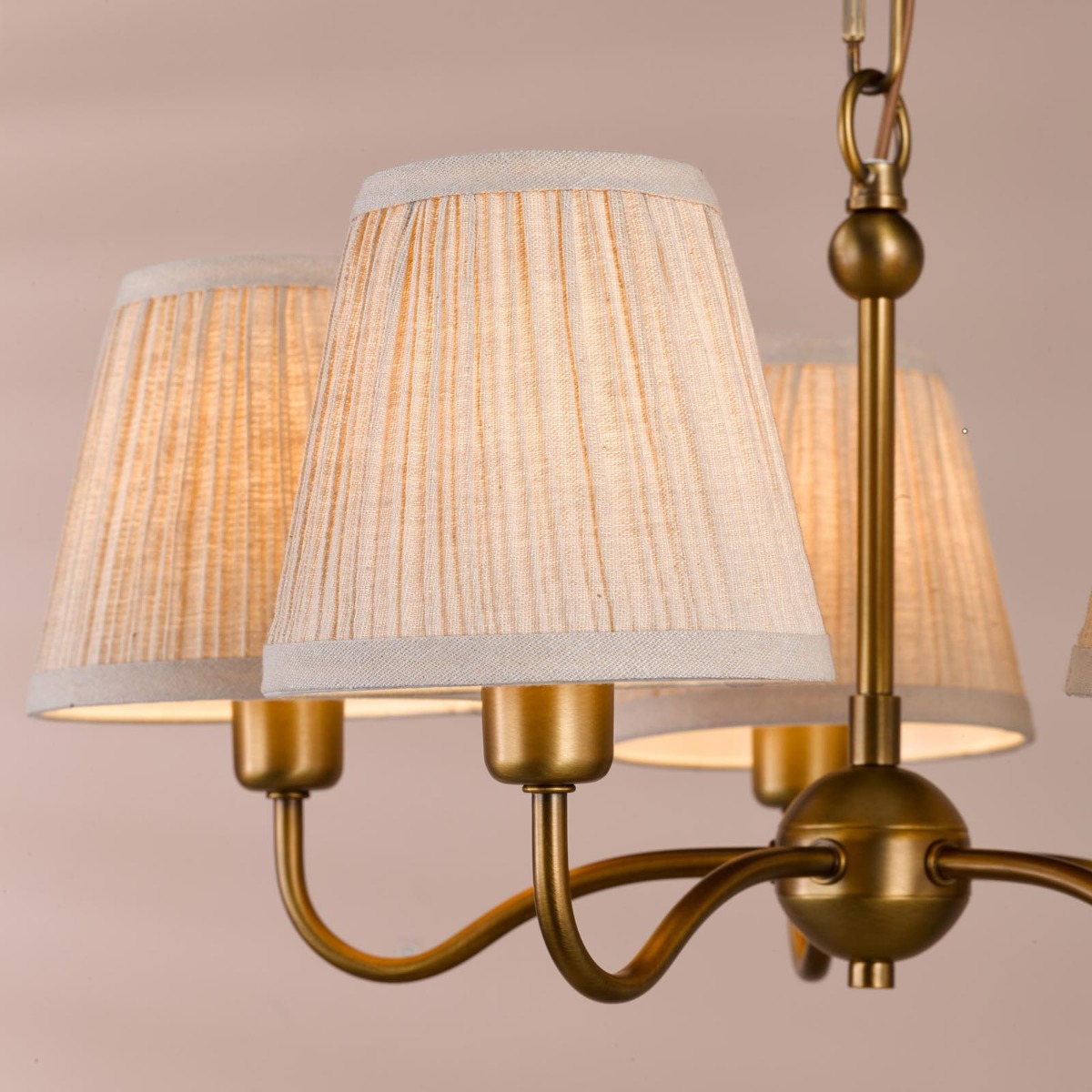 Elara 5 Light Pendant Antique Bronze Fitting Only