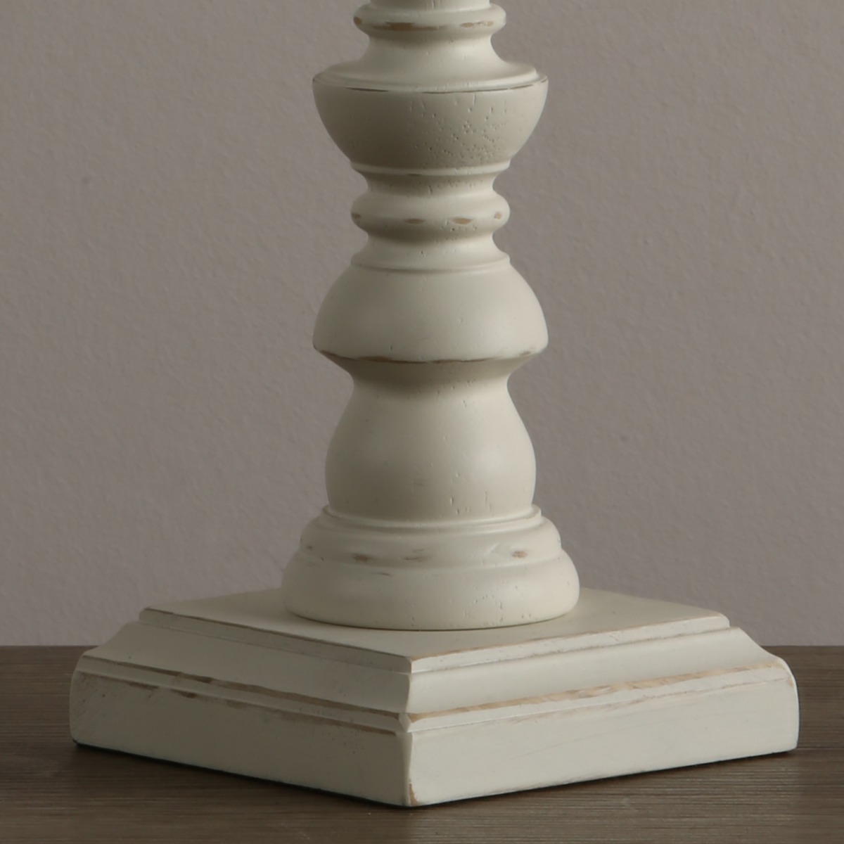 Laura Ashley Tate Mirror Distressed Ivory 60cm