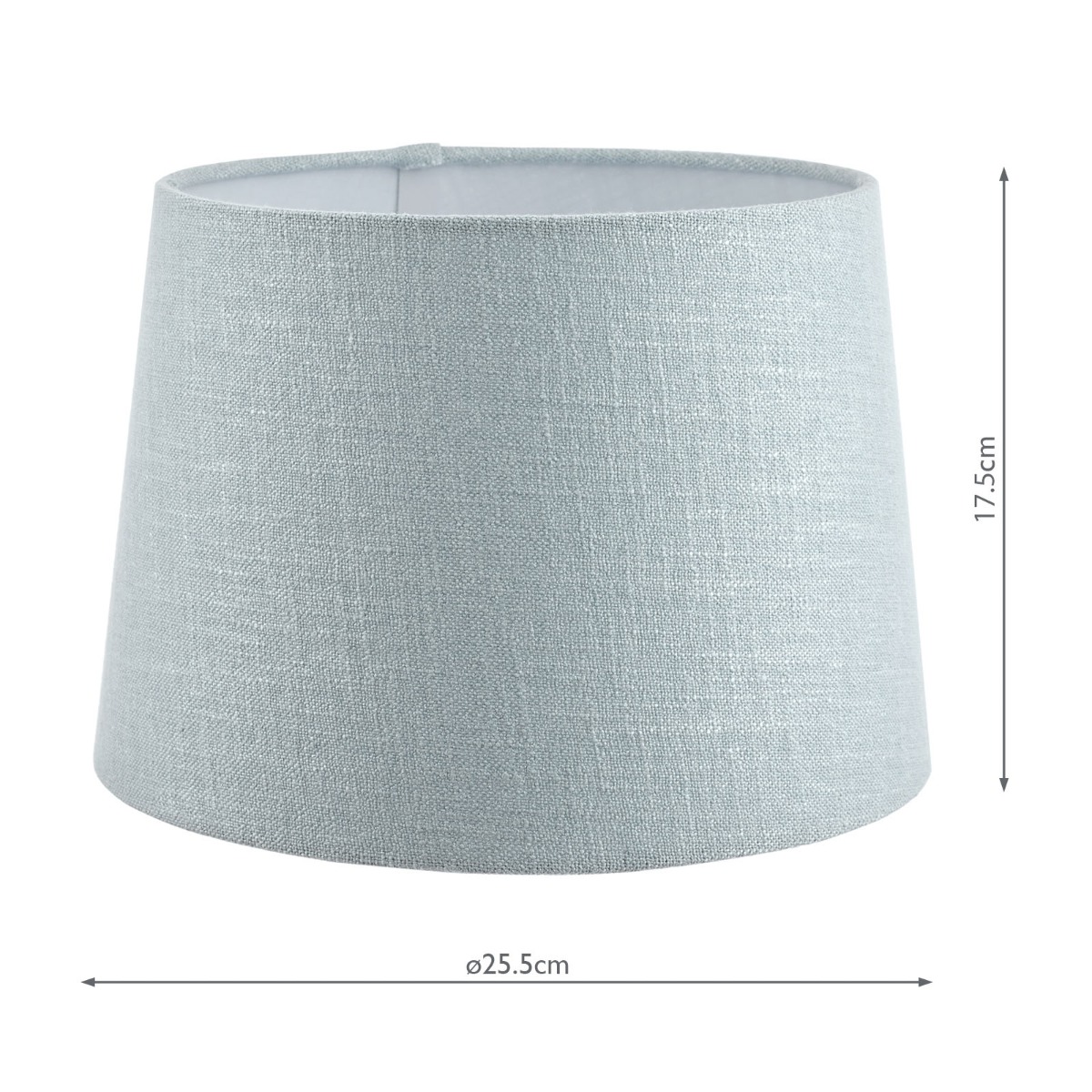 Laura Ashley Bacall Linen Empire Drum Shade Duck Egg Blue 25cm/10 inch