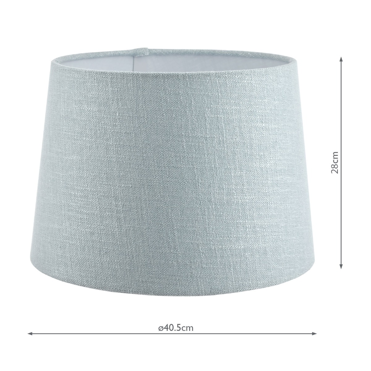 Laura Ashley Bacall Linen Empire Drum Shade Duck Egg Blue 40cm/16 inch