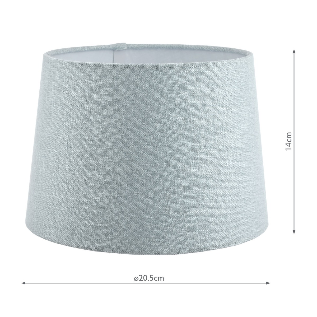Laura Ashley Bacall Linen Empire Drum Shade Duck Egg Blue 20cm/8 inch