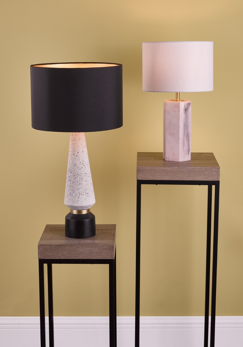 Nalani Ivory Linen Drum Shade 26cm