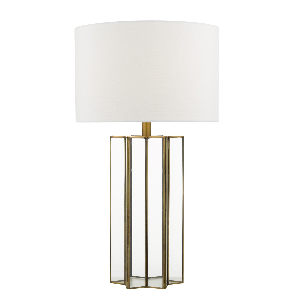 Osuna Ivory Linen Drum Shade 34cm