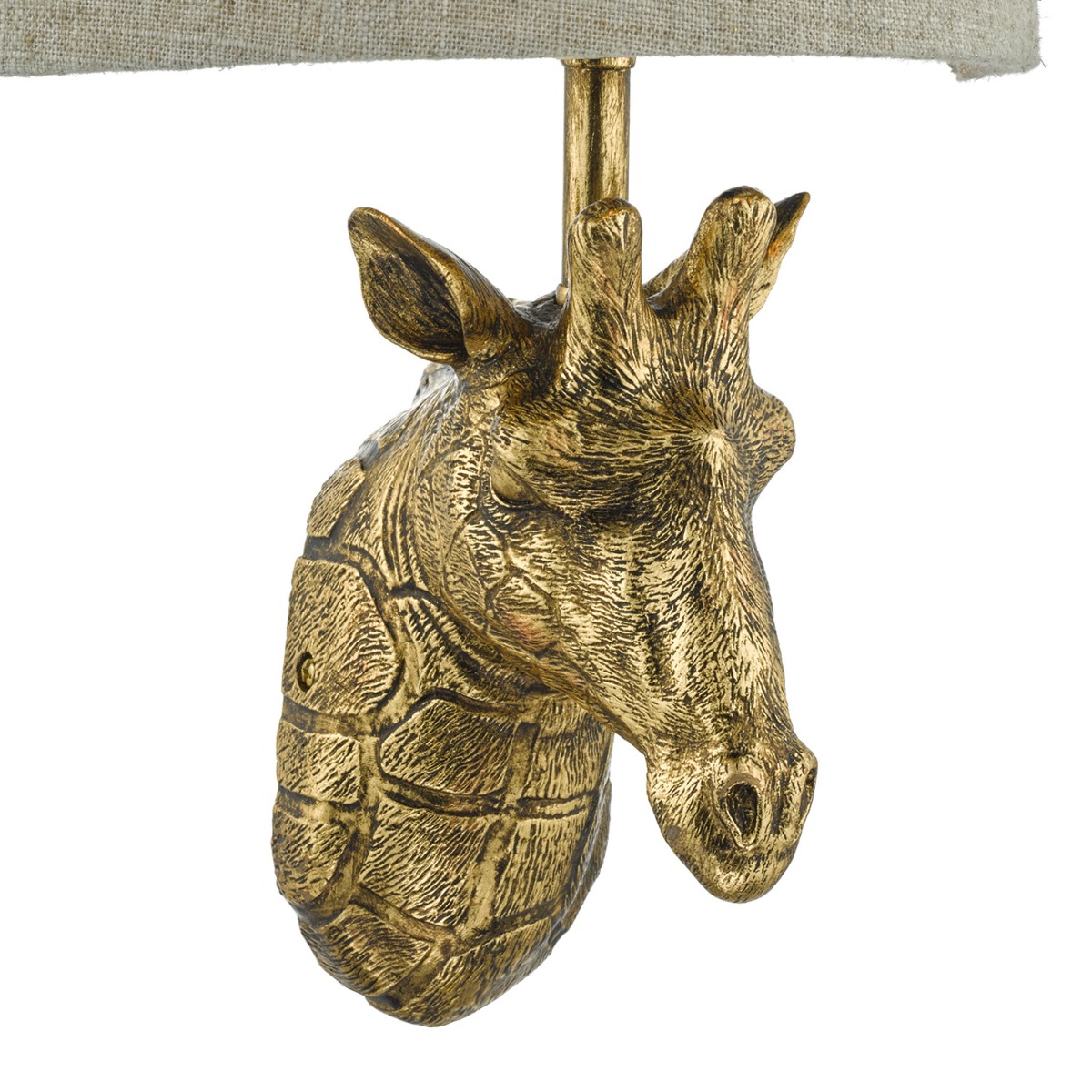 Sophie Giraffe Wall Light Gold With Shade