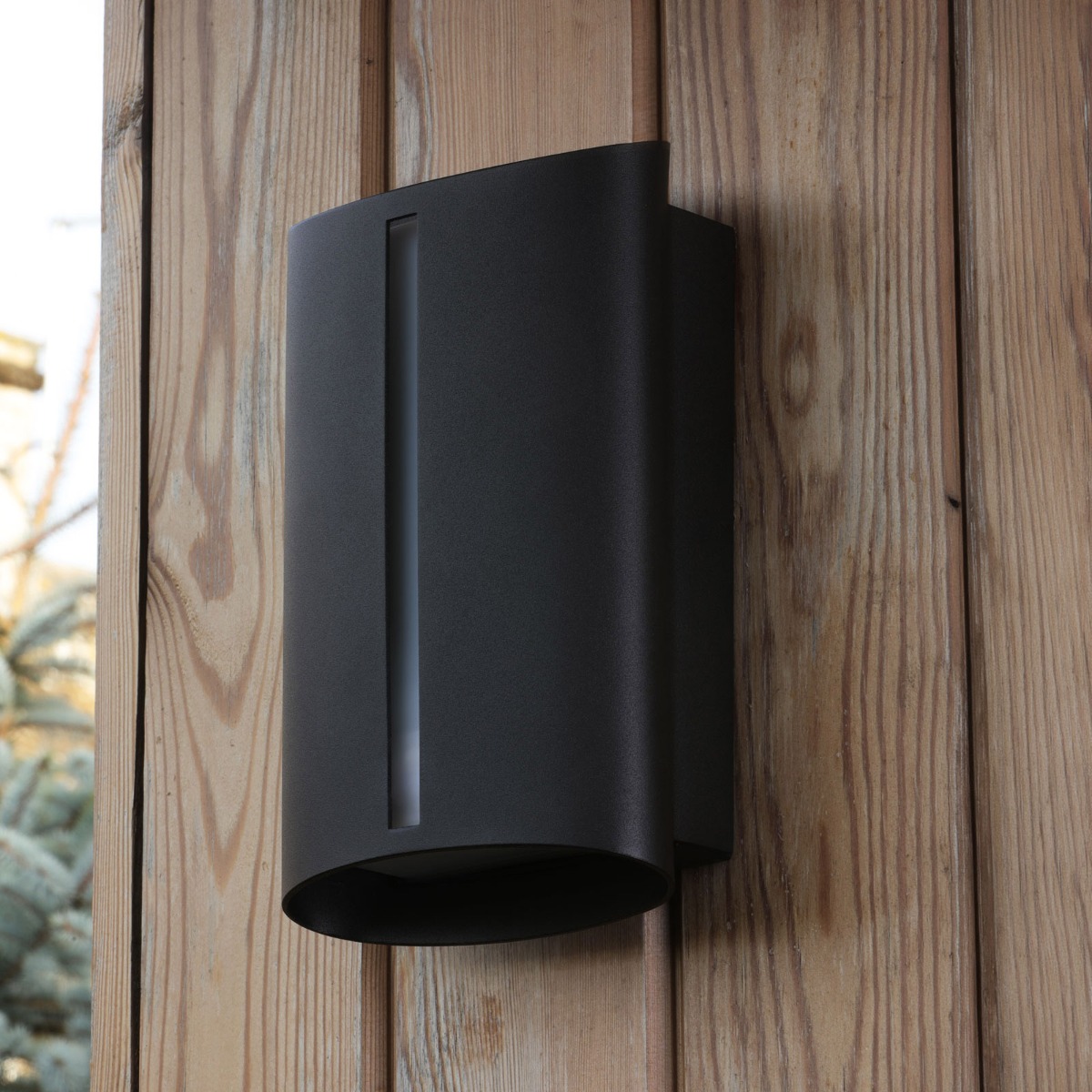Zuzana Outdoor Wall Light Matt Black IP54