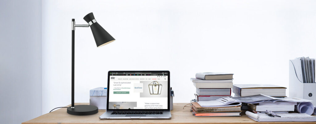 Get switched on to working from home: Task lights and other home office lighting ideas